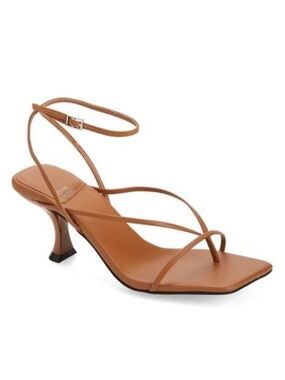 New JEFFREY CAMPBELL Fluxx Leather Sandals Size 9.5